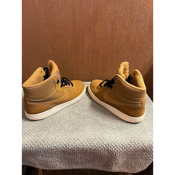 Nike Women's Ebernon Mid SE Wheat/Sail Sneakers - Size 9.5 AV2478-700 - Picture 3 of 6